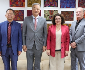 Acordo com a Universidade Politecnica do Noroeste (NWPU)e a China Southern Sci-Tech (Guangdong Hengqin) Co., Ltd. (CSSC) 16/06/2026 Foto: Beto Monteiro/GRE Ascom